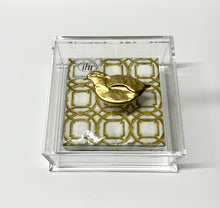 Load image into Gallery viewer, Quail Cocktail Napkin Box
