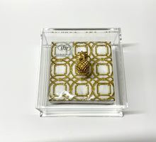 Load image into Gallery viewer, Pineapple Cocktail Napkin Box