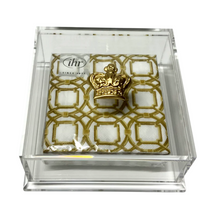Load image into Gallery viewer, Queens Crown Cocktail Napkin Box