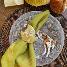Load image into Gallery viewer, Tobacco Leaf Napkin Rings