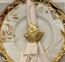 Load image into Gallery viewer, Tobacco Leaf Napkin Rings