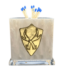 Load image into Gallery viewer, Shield With Antlers Match Strike