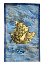 Load image into Gallery viewer, Tobacco Leaf Guest Towel Box