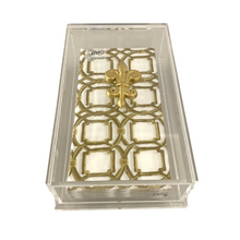Load image into Gallery viewer, Fleur De Lis Guest Towel Box