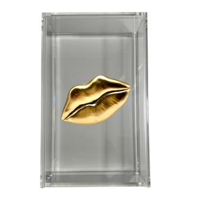 Kiss Me Lips Guest Towel Box