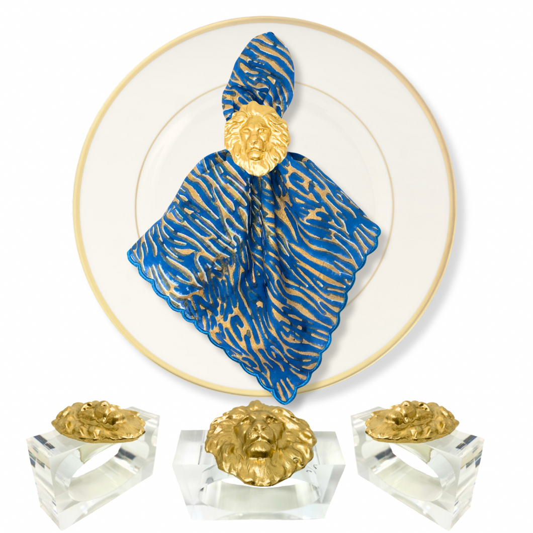 Lion Napkin Rings
