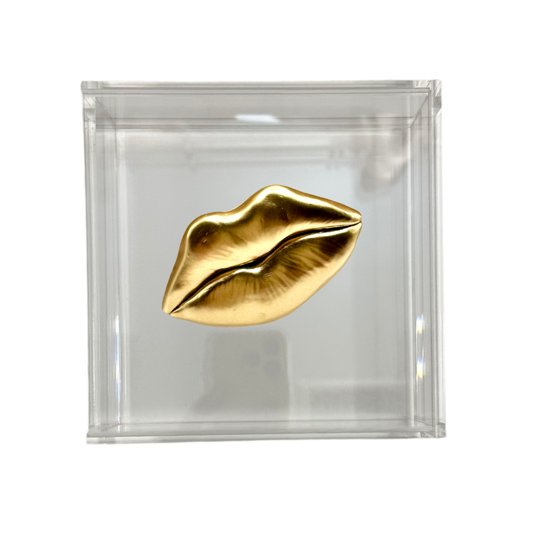 Kiss Me Lips Cocktail Napkin Box