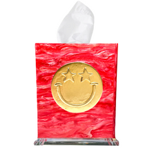 Load image into Gallery viewer, Smiley Tissue Box Cover
