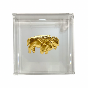 Buffalo Cocktail Napkin Box