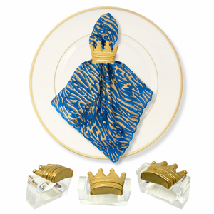 Kings Crown Napkin Rings