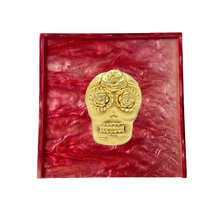 Load image into Gallery viewer, Sugar Skull Cocktail Napkin Box

