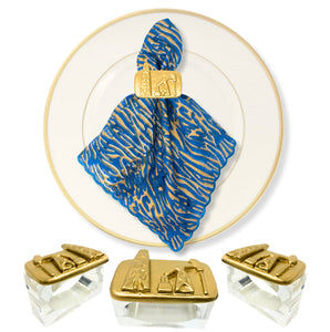 Oil Derrick Napkin Rings