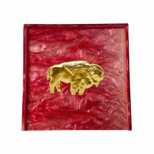 Buffalo Cocktail Napkin Box