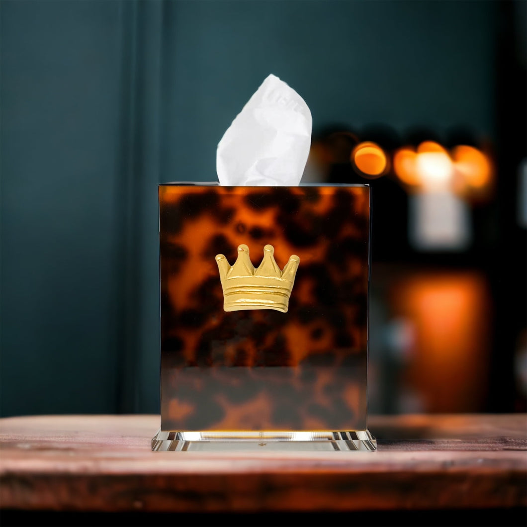 Kings Crown Boutique Tissue Box Cover