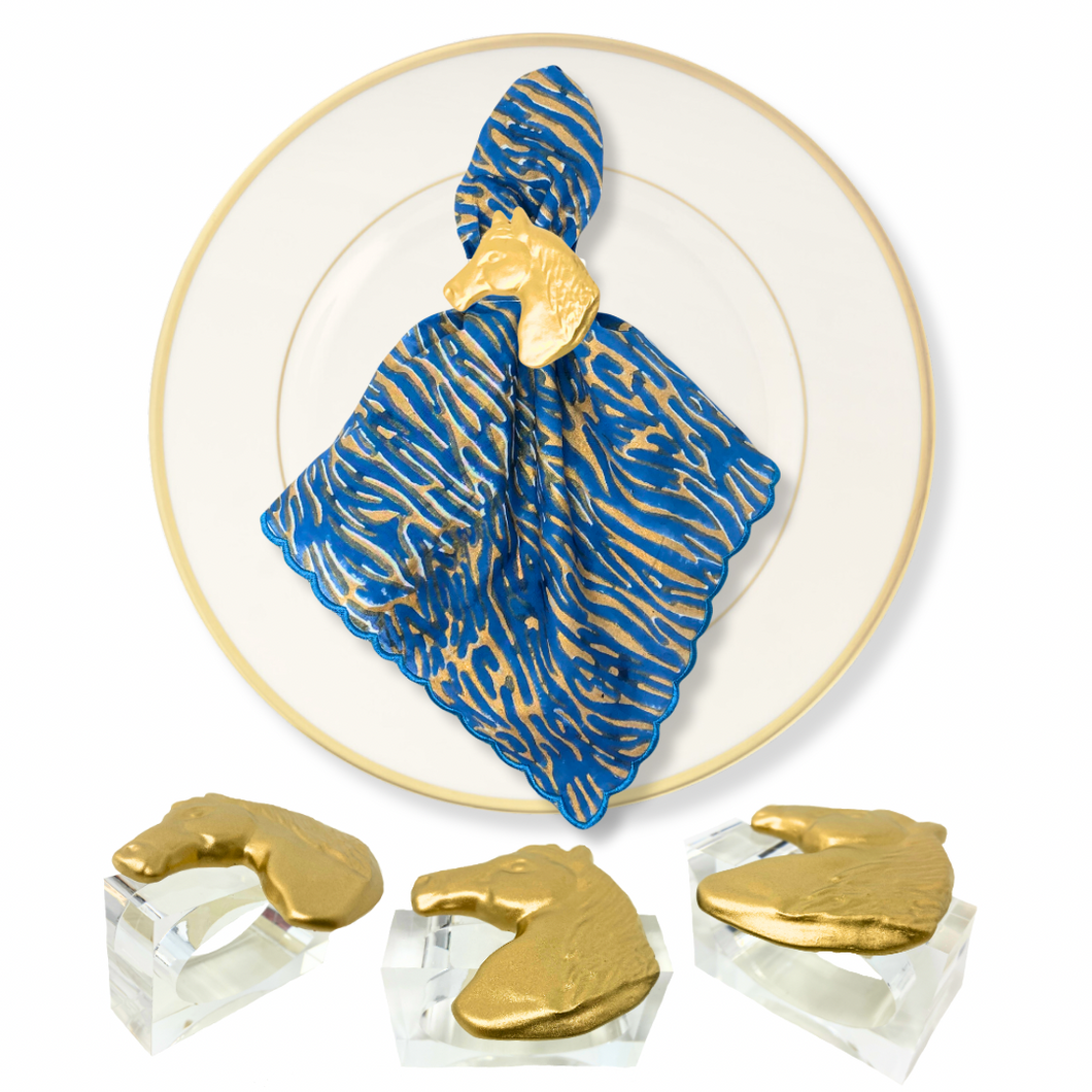 Horse 2025 napkin rings
