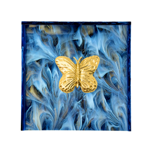 Butterfly Cocktail Napkin Box