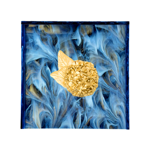 Hydrangea Cocktail Napkin Box