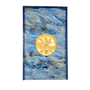 Sand Dollar Guest Towel Box