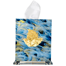 Load image into Gallery viewer, Tobacco Leaf Boutique Tissue Box Cover
