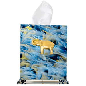 Elephant Boutique Tissue Box Cover