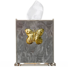 Load image into Gallery viewer, Butterfly Boutique Tissue Box Cover
