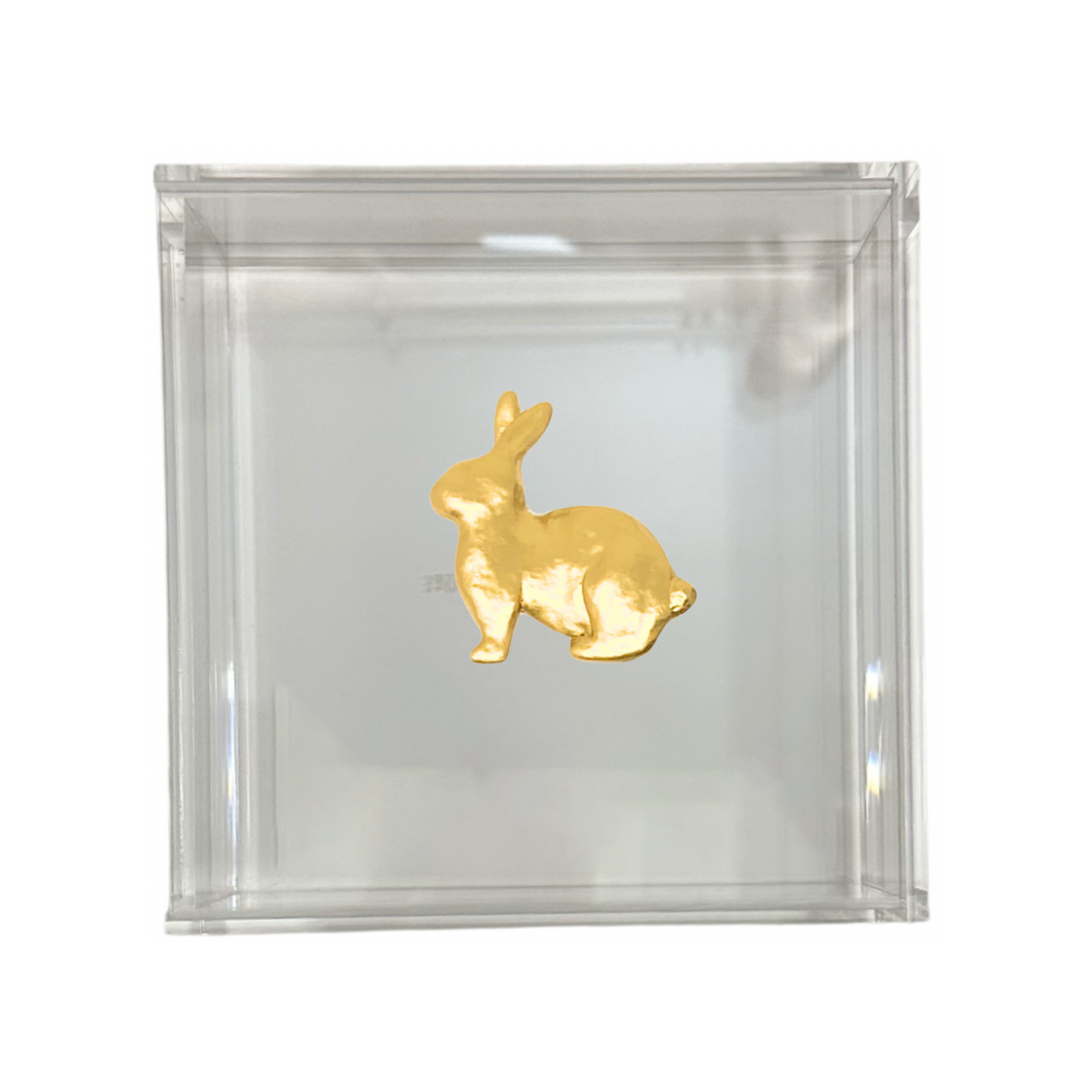Rabbit Cocktail Napkin Box