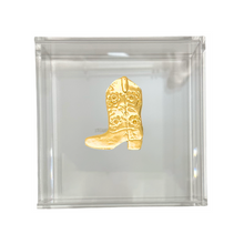 Load image into Gallery viewer, Cowgirl Boot Cocktail Napkin Box
