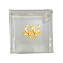 Load image into Gallery viewer, Horseshoe Cocktail Napkin Box
