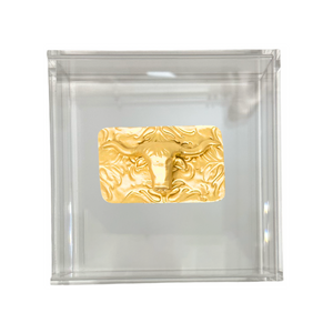 Longhorn Cocktail Napkin Box