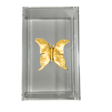 Load image into Gallery viewer, Butterfly 2 Guest Towel Box
