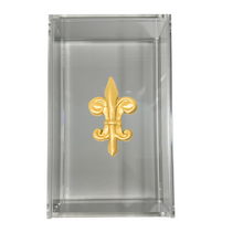 Load image into Gallery viewer, Fleur De Lis Guest Towel Box
