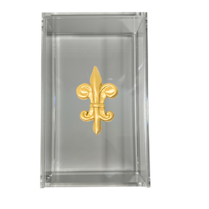 Fleur De Lis Guest Towel Box