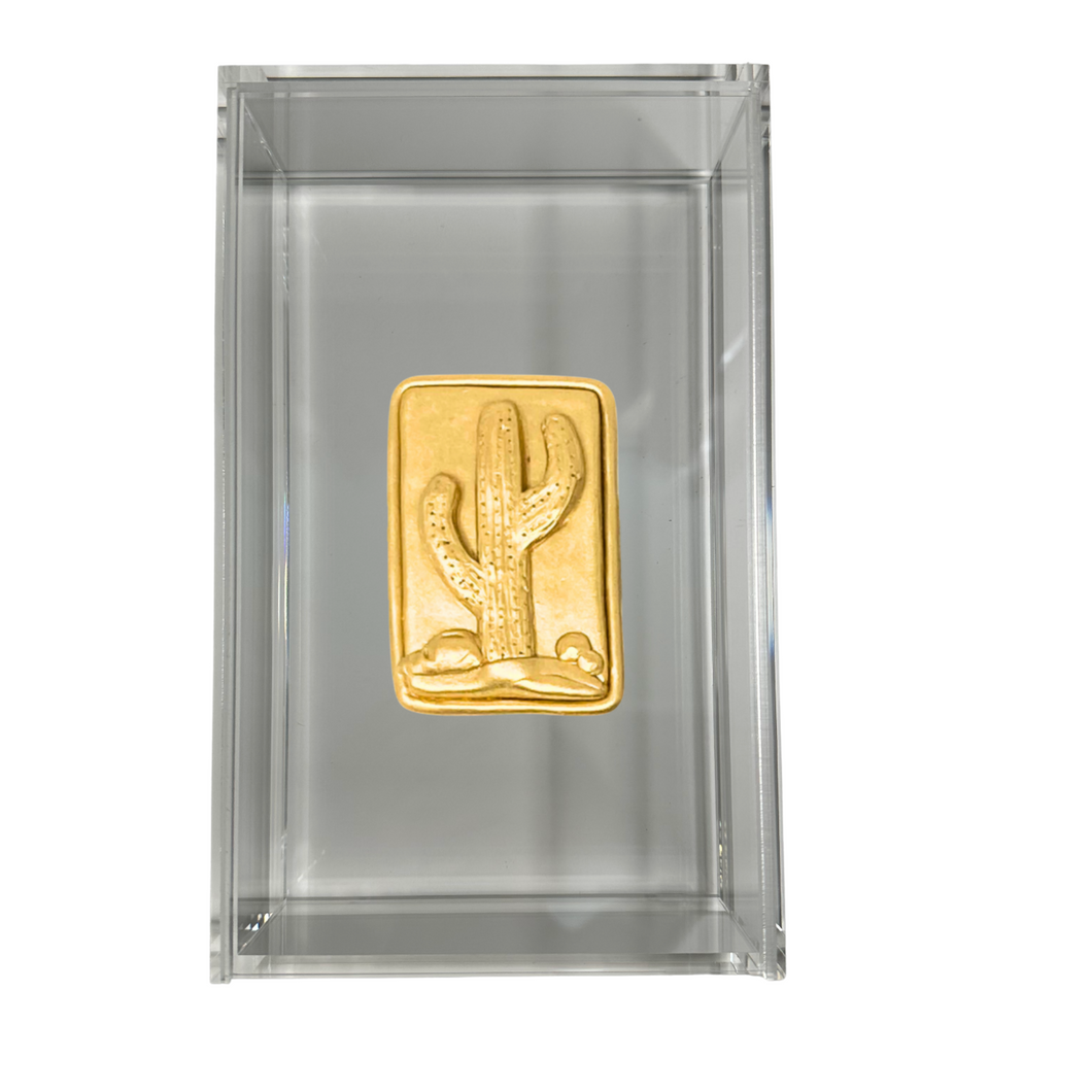 Cactus Guest Towel Box