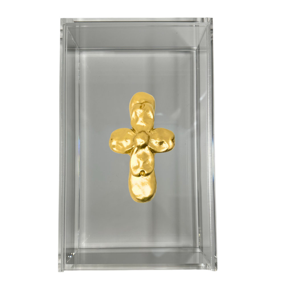 Cross Guest Towel Box