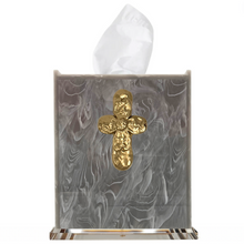 Load image into Gallery viewer, Cross Boutique Tissue Box Cover
