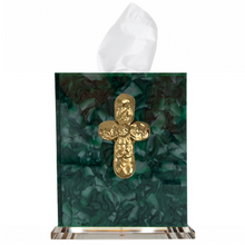 Load image into Gallery viewer, Cross Boutique Tissue Box Cover
