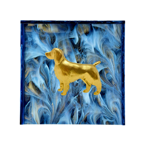 Springer Spaniel Cocktail Napkin Box