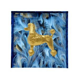 Poodle Cocktail Napkin Box