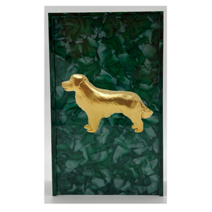 Golden Retriever Guest Towel Box