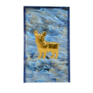 French Bulldog Guest Towel Box