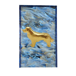 Golden Retriever Guest Towel Box