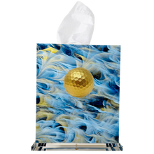 Load image into Gallery viewer, Golf Ball Boutique Tissue Box Cover
