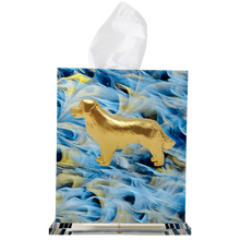Load image into Gallery viewer, Golden Retriever Boutique Tissue Box Cover

