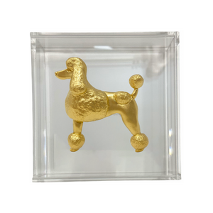 Poodle Cocktail Napkin Box
