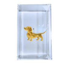Load image into Gallery viewer, Dachshund Guest Towel Box
