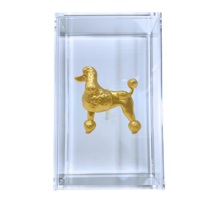 Poodle Guest Towel Box