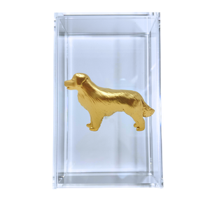 Golden Retriever Guest Towel Box