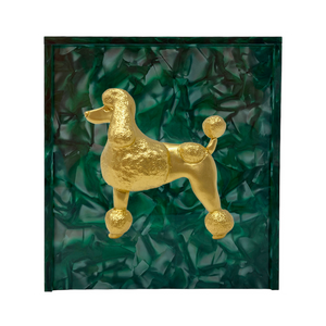 Poodle Cocktail Napkin Box