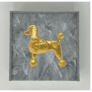 Poodle Cocktail Napkin Box