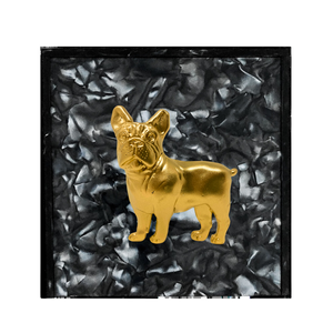 French Bulldog Cocktail Napkin Box